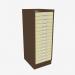 Bisley A3 Series MultiDrawer Coffee Cream 15 Drawer