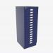 Bisley A3 Series MultiDrawer Oxford Blue 15 Drawer