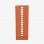 Bisley A3 Series MultiDrawer Bisley Orange 15 Drawer