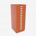 Bisley A3 Series MultiDrawer Bisley Orange 15 Drawer