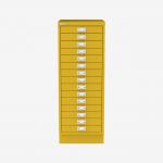 Bisley A3 Series MultiDrawer Yellow 15 Drawer