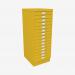 Bisley A3 Series MultiDrawer Yellow 15 Drawer