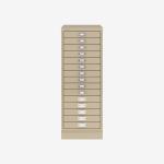 Bisley A3 Series MultiDrawer Natural Canvas 15 Drawer