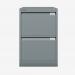 Bisley BS Filing Cabinet Anthracite Grey 2 Drawer