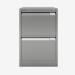 Bisley BS Filing Cabinet Bisley Silver 2 Drawer