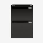 Bisley BS Filing Cabinet Black 2 Drawer
