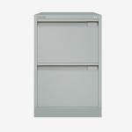 Bisley BS Filing Cabinet Goose Grey 2 Drawer