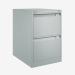 Bisley BS Filing Cabinet Goose Grey 2 Drawer