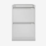 Bisley BS Filing Cabinet Light Grey 2 Drawer
