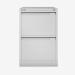 Bisley BS Filing Cabinet Light Grey 2 Drawer