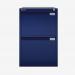 Bisley BS Filing Cabinet Oxford Blue 2 Drawer