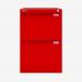 Bisley BS Filing Cabinet Cardinal Red 2 Drawer