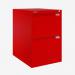 Bisley BS Filing Cabinet Cardinal Red 2 Drawer