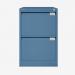 Bisley BS Filing Cabinet Bisley Blue 2 Drawer