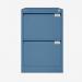 Bisley BS Filing Cabinet Bisley Blue 2 Drawer