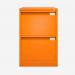 Bisley BS Filing Cabinet Bisley Orange 2 Drawer