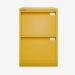 Bisley BS Filing Cabinet Yellow 2 Drawer