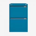 Bisley BS Filing Cabinet Azure 2 Drawer