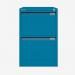 Bisley BS Filing Cabinet Azure 2 Drawer