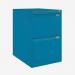 Bisley BS Filing Cabinet Azure 2 Drawer