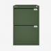 Bisley BS Filing Cabinet Olive Green 2 Drawer
