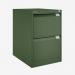 Bisley BS Filing Cabinet Olive Green 2 Drawer