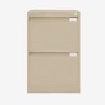 Bisley BS Filing Cabinet Natural Canvas 2 Drawer