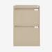 Bisley BS Filing Cabinet Natural Canvas 2 Drawer