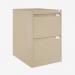 Bisley BS Filing Cabinet Natural Canvas 2 Drawer