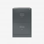 Bisley BS Filing Cabinet Anthracite Grey 2 Drawer