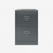 Bisley BS Filing Cabinet Anthracite Grey 2 Drawer