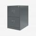 Bisley BS Filing Cabinet Anthracite Grey 2 Drawer