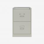Bisley BS Filing Cabinet Light Grey 2 Drawer