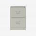 Bisley BS Filing Cabinet Light Grey 2 Drawer