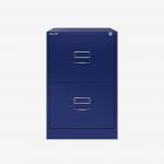 Bisley BS Filing Cabinet Oxford Blue 2 Drawer