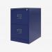 Bisley BS Filing Cabinet Oxford Blue 2 Drawer