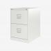 Bisley BS Filing Cabinet Traffic White 2 Drawer