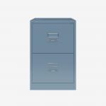 Bisley BS Filing Cabinet Bisley Blue 2 Drawer