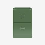 Bisley BS Filing Cabinet Olive Green 2 Drawer
