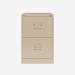 Bisley BS Filing Cabinet Natural Canvas 2 Drawer
