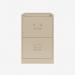 Bisley BS Filing Cabinet Natural Canvas 2 Drawer