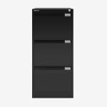 Bisley BS Filing Cabinet Black 3 Drawer