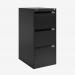 Bisley BS Filing Cabinet Black 3 Drawer