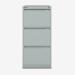 Bisley BS Filing Cabinet Goose Grey 3 Drawer