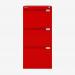 Bisley BS Filing Cabinet Cardinal Red 3 Drawer
