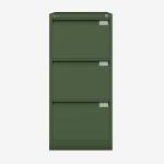 Bisley BS Filing Cabinet Olive Green 3 Drawer