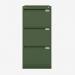 Bisley BS Filing Cabinet Olive Green 3 Drawer