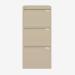 Bisley BS Filing Cabinet Natural Canvas 3 Drawer