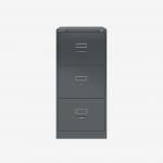Bisley BS Filing Cabinet Anthracite Grey 3 Drawer