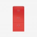 Bisley BS Filing Cabinet Cardinal Red 3 Drawer